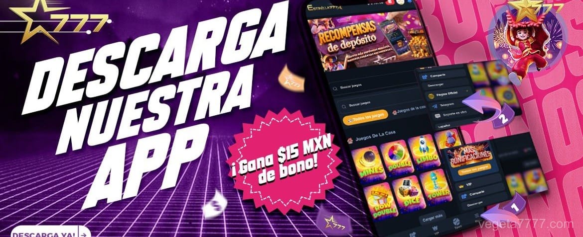 Banner promocional de Vegeta777 - Juego 1
